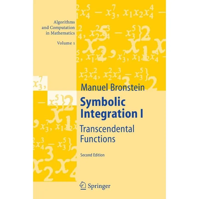 Symbolic Integration I