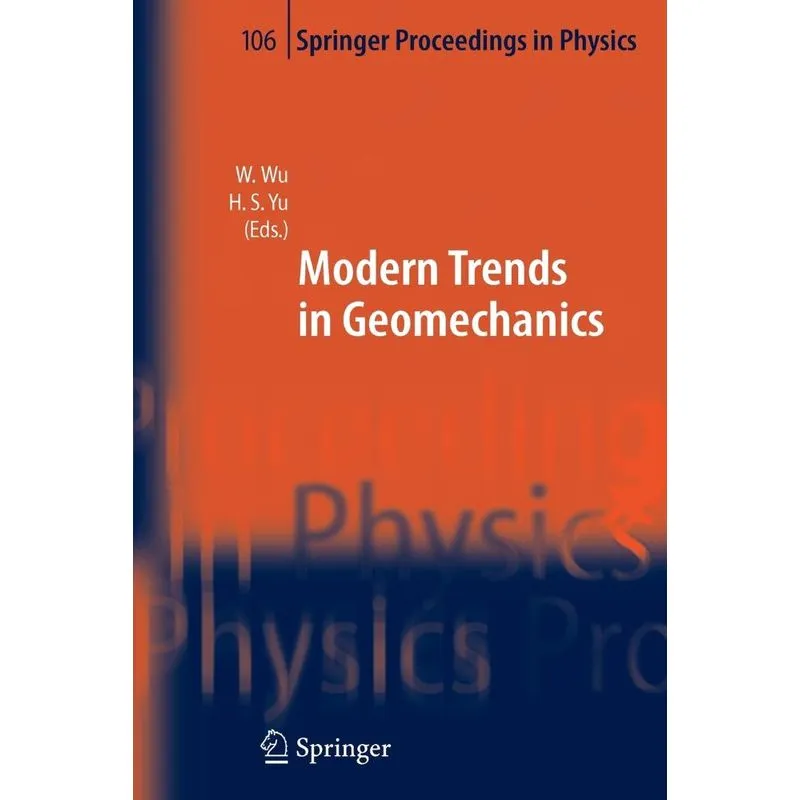 Modern Trends in Geomechanics