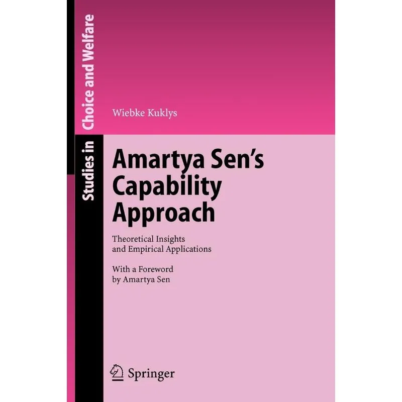 Amartya Sens Capability Approach