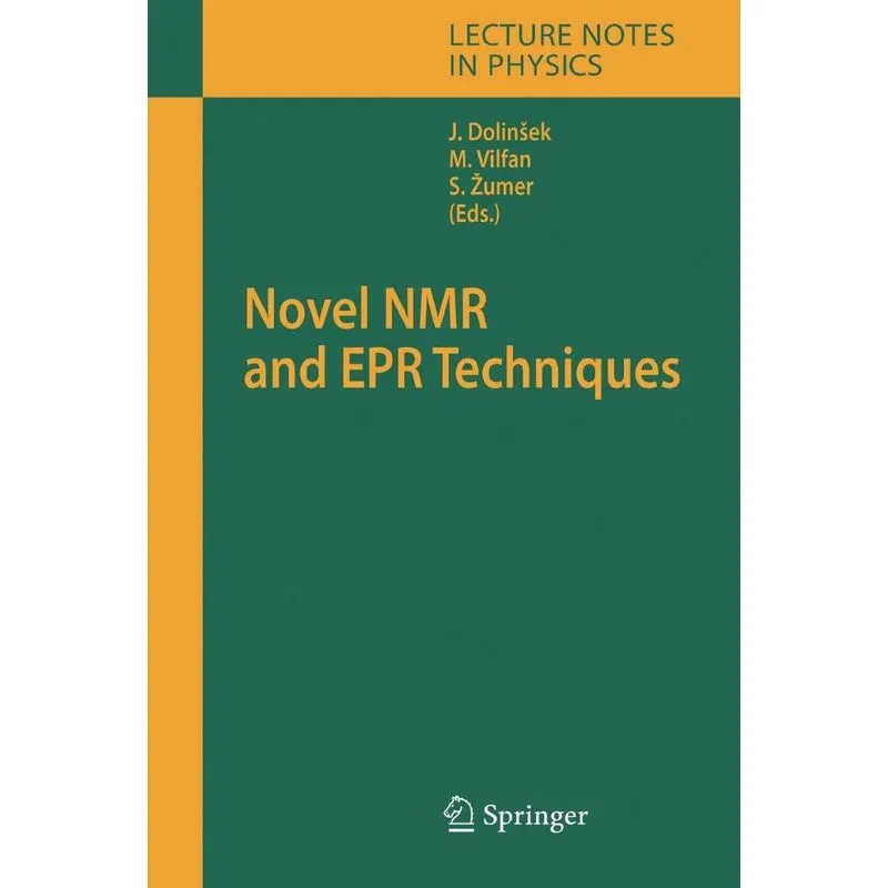 Novel NMR and EPR Techniques