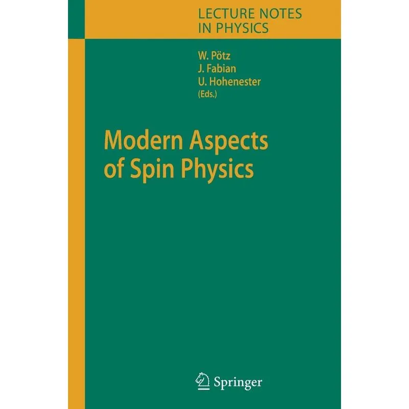 Modern Aspects of Spin Physics