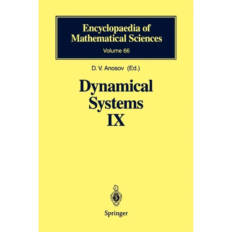 Dynamical Systems IX