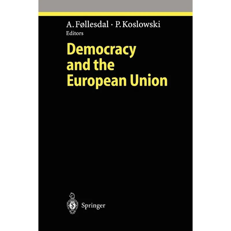 Democracy and the European Union