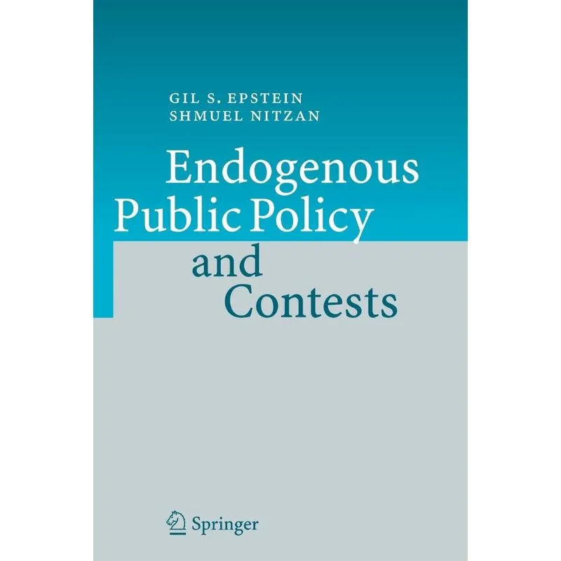 Endogenous Public Policy and Contests