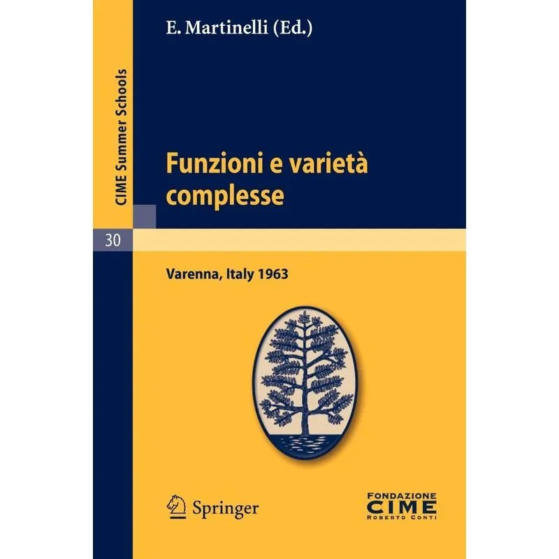Funzioni E Varieta Complesse