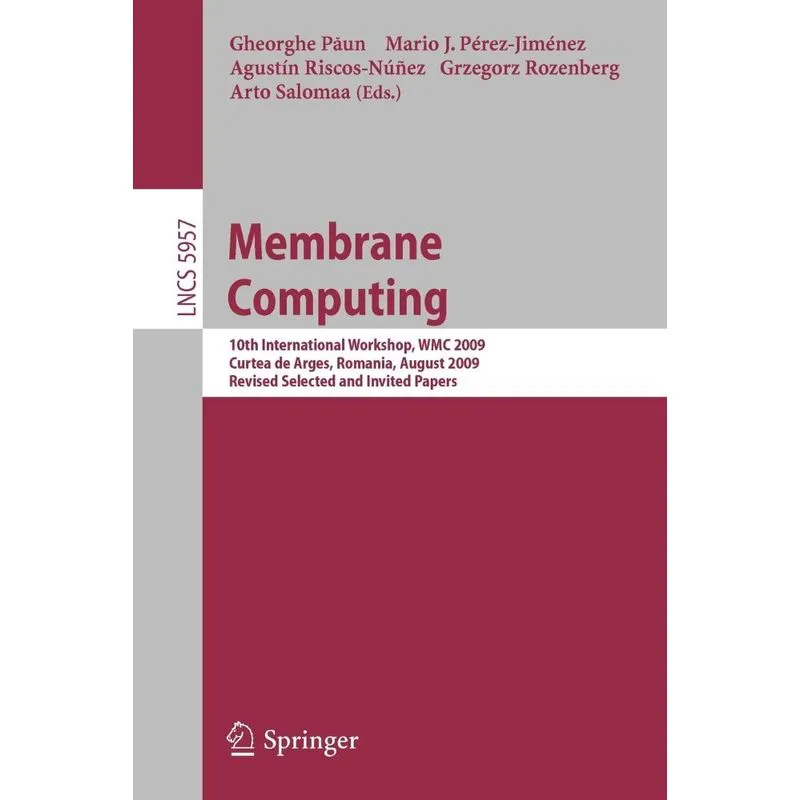 Membrane Computing