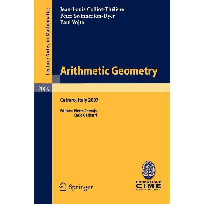 Arithmetic Geometry