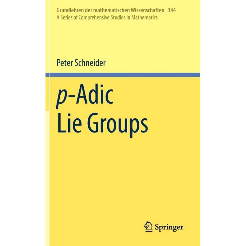 p-Adic Lie Groups