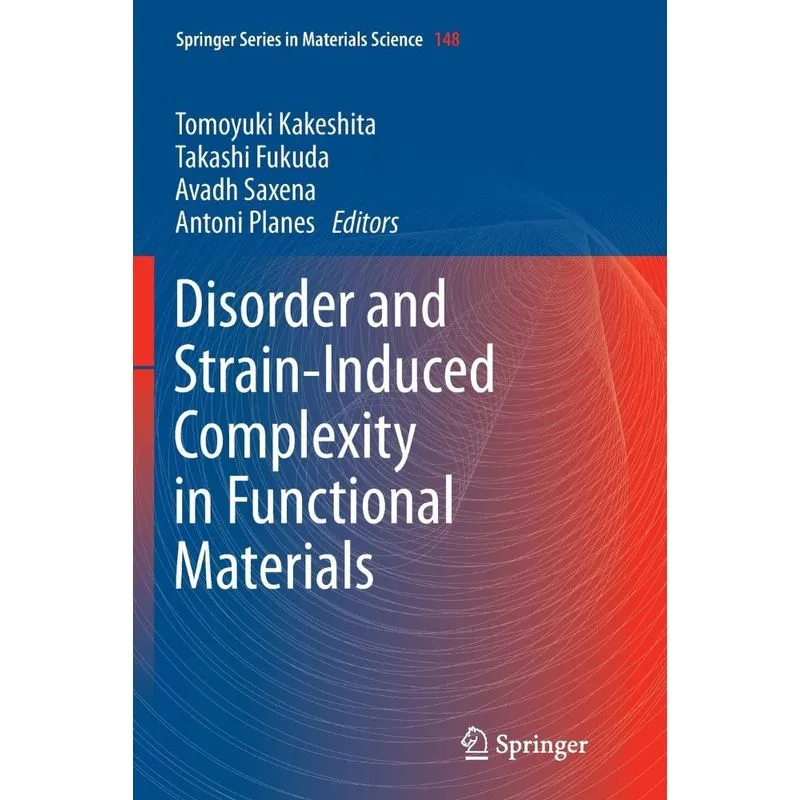 Disorder and Strain-Induced Complexity in Functional Materi