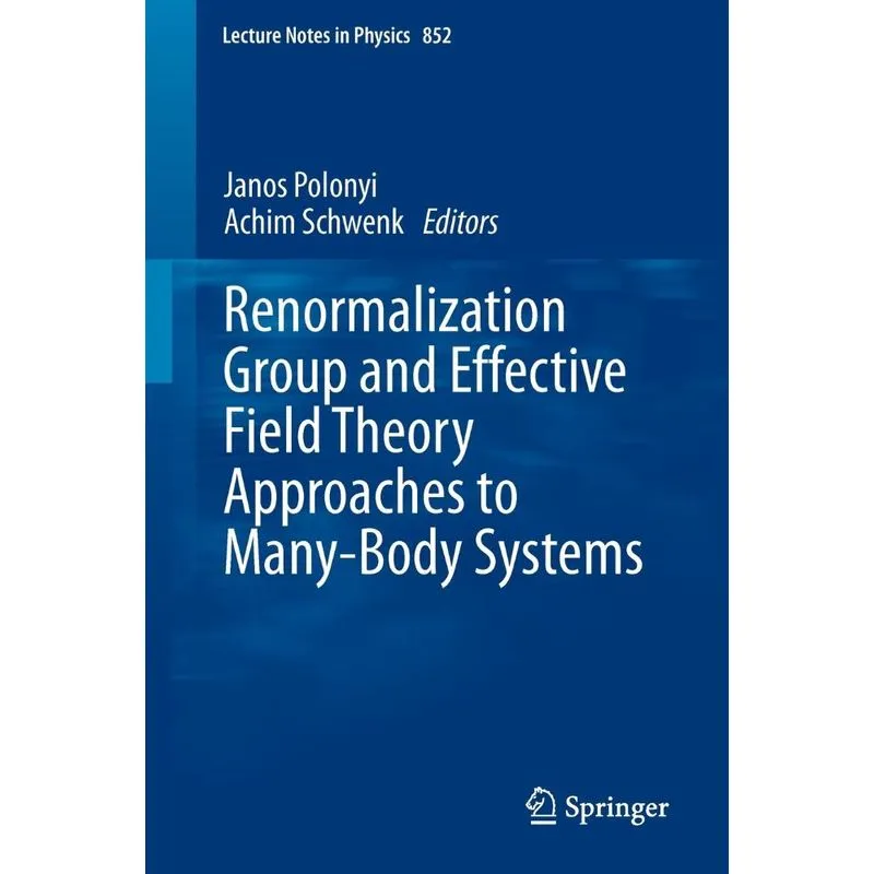 Renormalization Group and Effective Field Theory Approaches