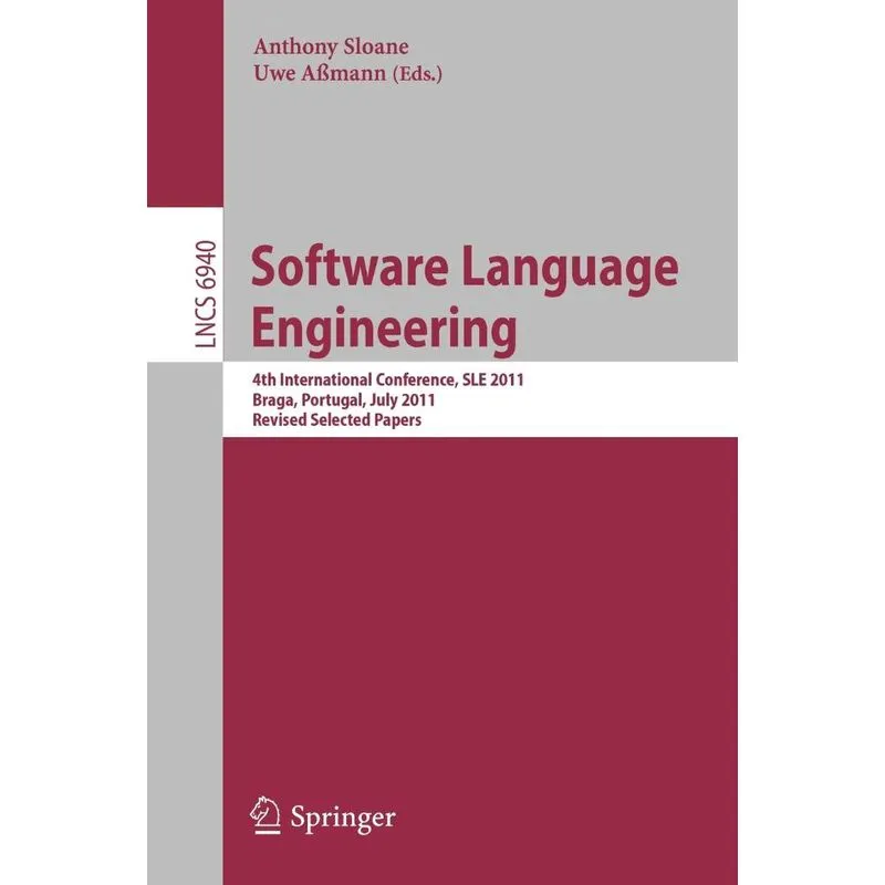 Software Language Engineering
