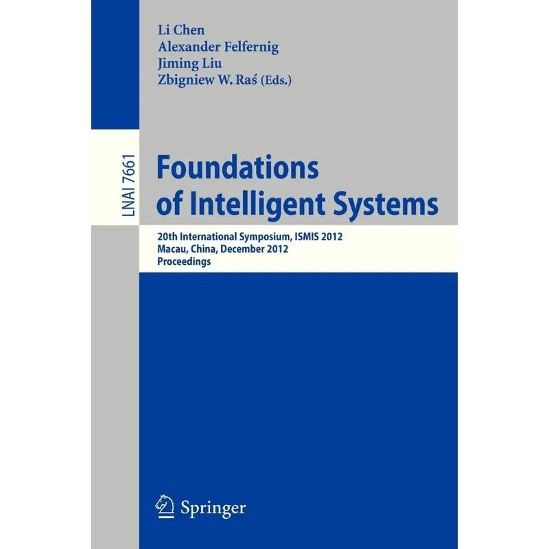Foundations of Intelligent Systems