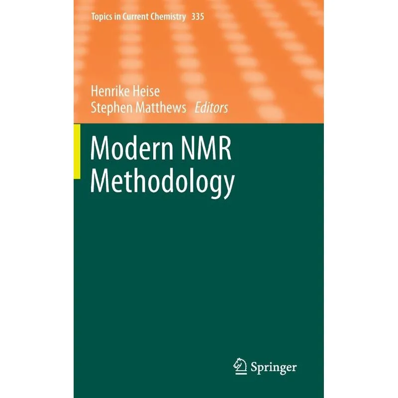 Modern NMR Methodology