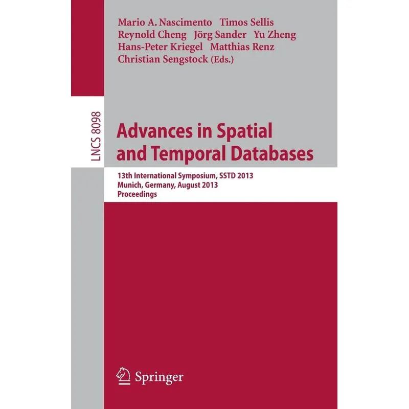 Spatial and Temporal Databases