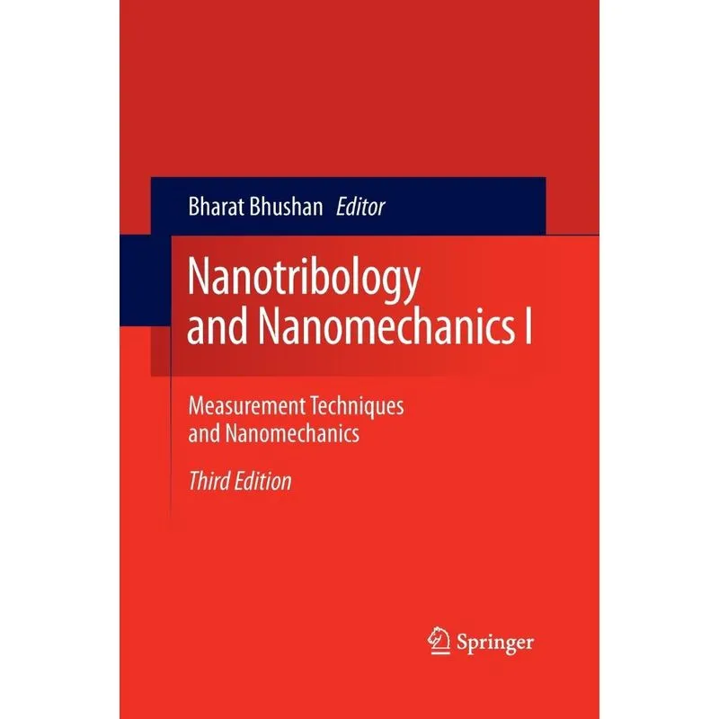 Nanotribology and Nanomechanics I
