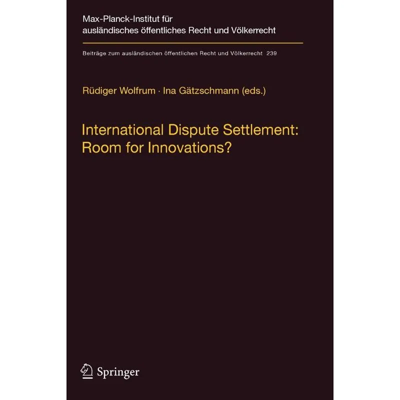 International Dispute Settlement