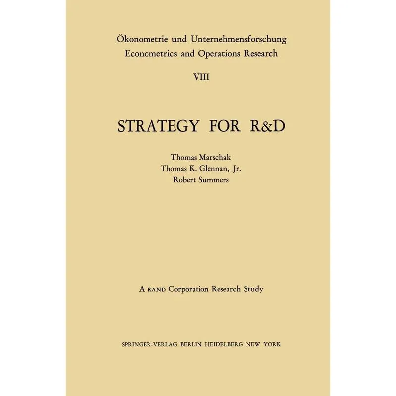 Strategy for R&D