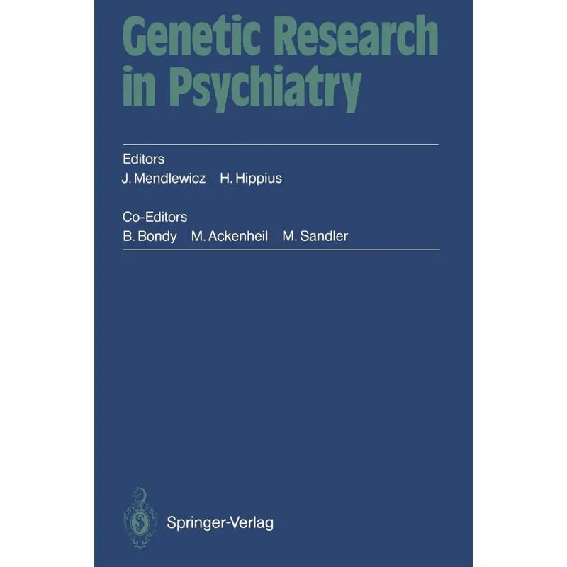 Genetic Research in Psychiatry