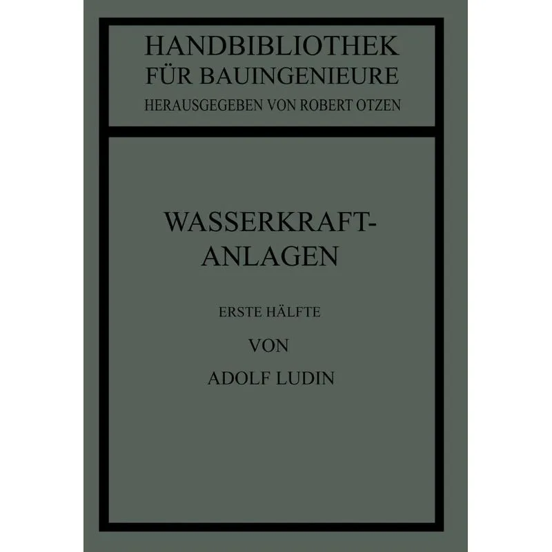 Wasserkraftanlagen
