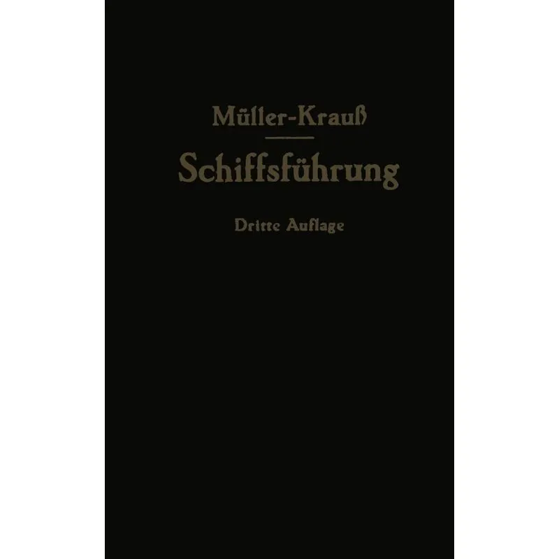 Handbuch Fur Die Schiffsfuhrung