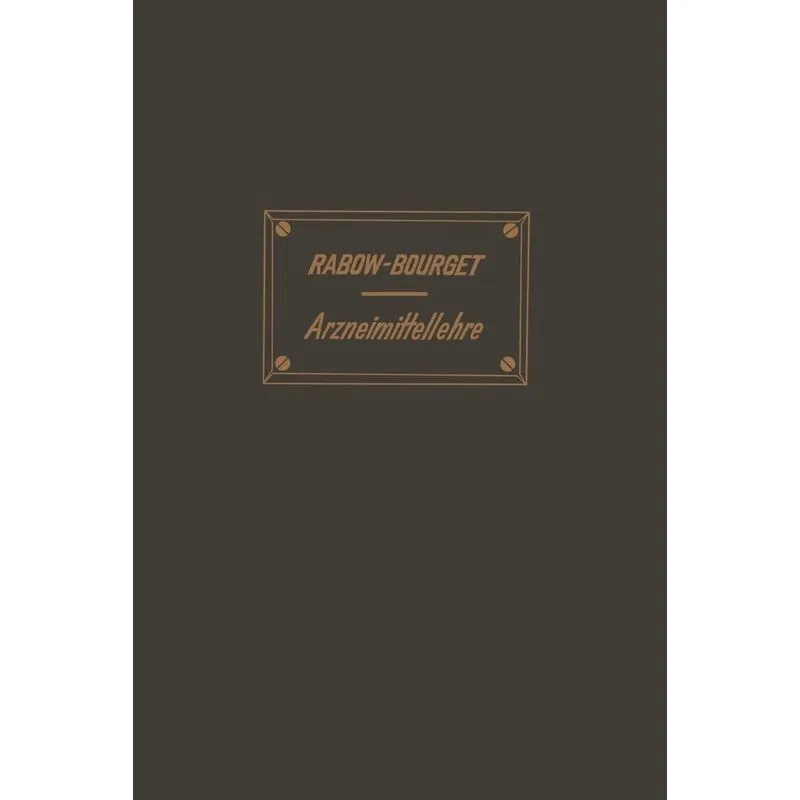 Handbuch der Arzneimittellehre