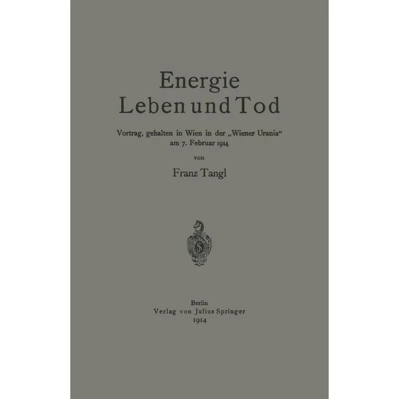 Energie Leben Und Tod