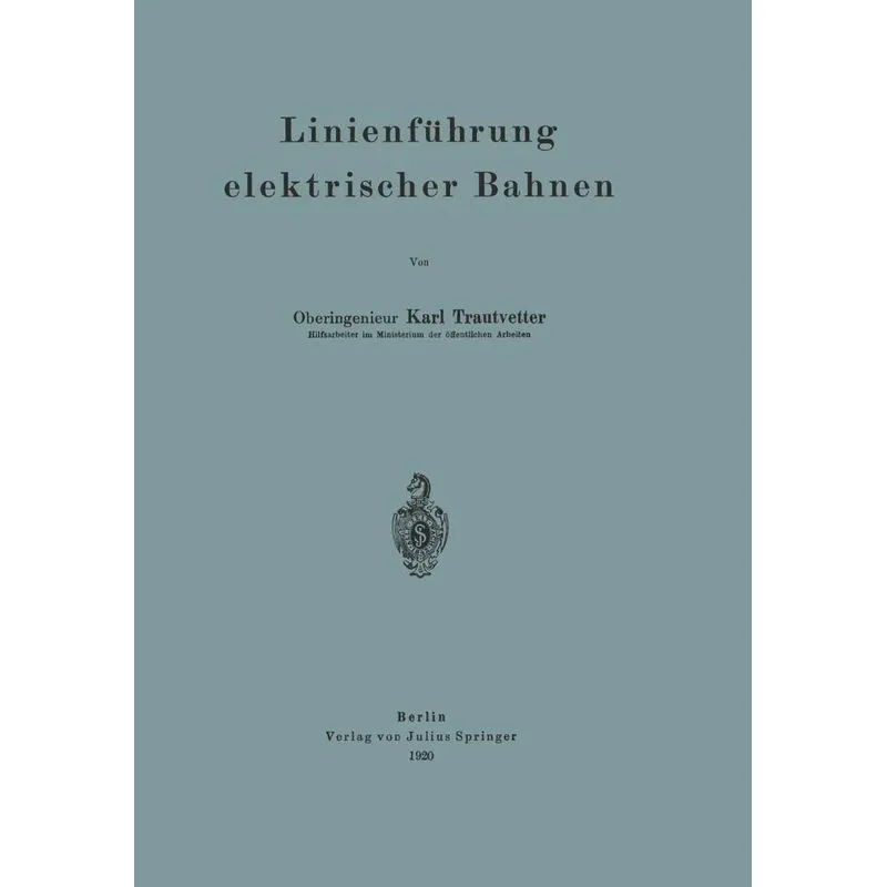 Linienführung elektrischer Bahnen