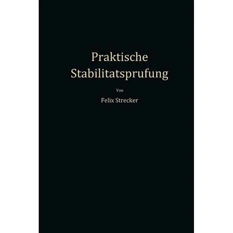 Praktische Stabilitätsprüfung