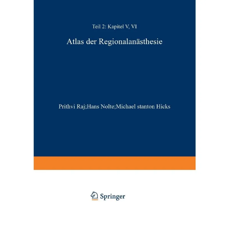 Atlas Der Regionalanasthesie