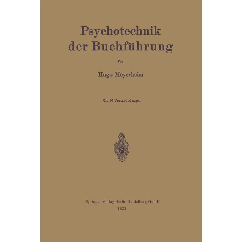 Psychotechnik der Buchführung