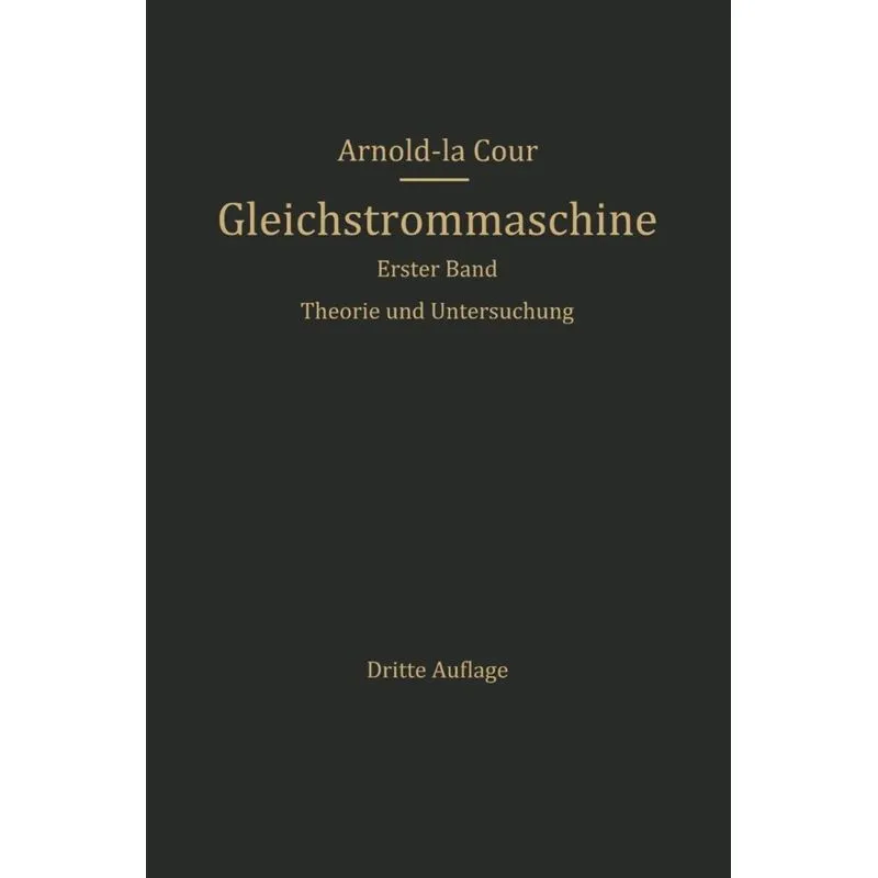 Die Gleichstrommaschine