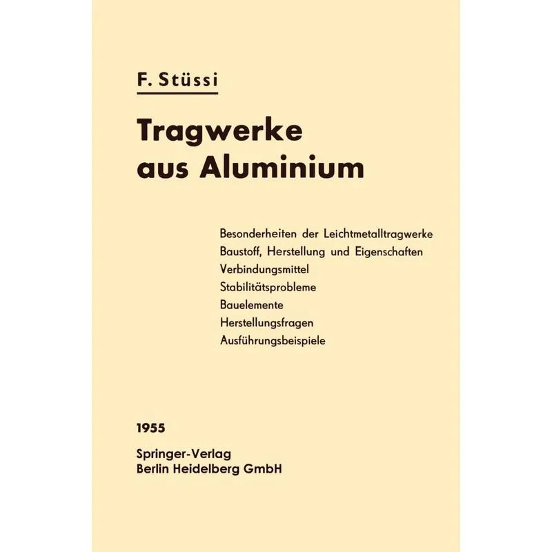 Tragwerke aus Aluminium