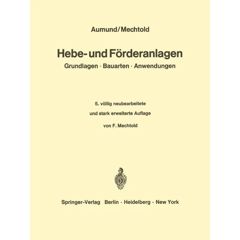 Hebe- Und Forderanlagen