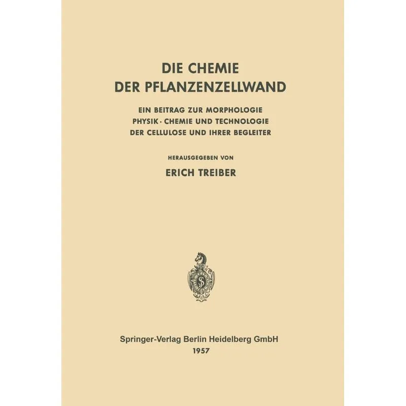 Die Chemie Der Pflanzenzellwand