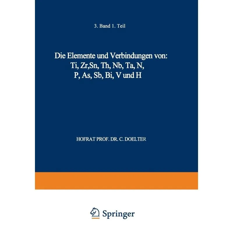 Die Elemente und Verbindungen von