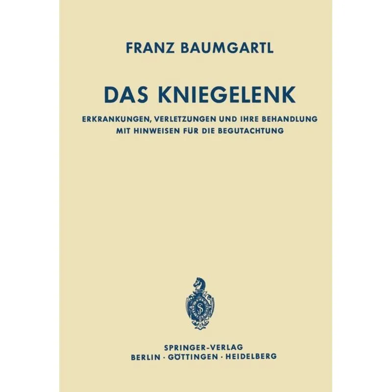 Das Kniegelenk