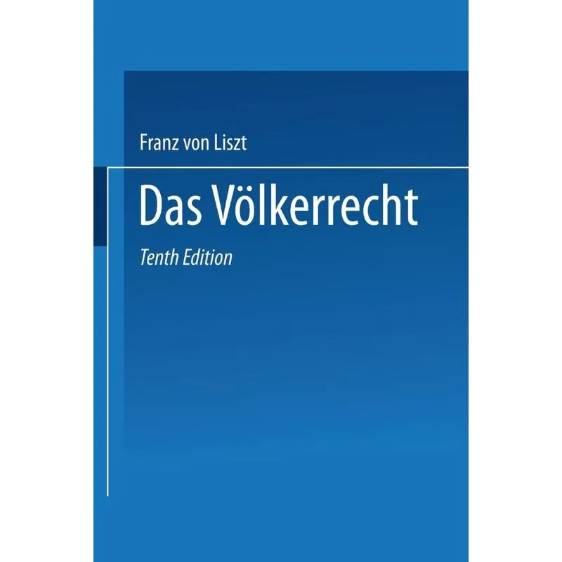 Das Völkerrecht