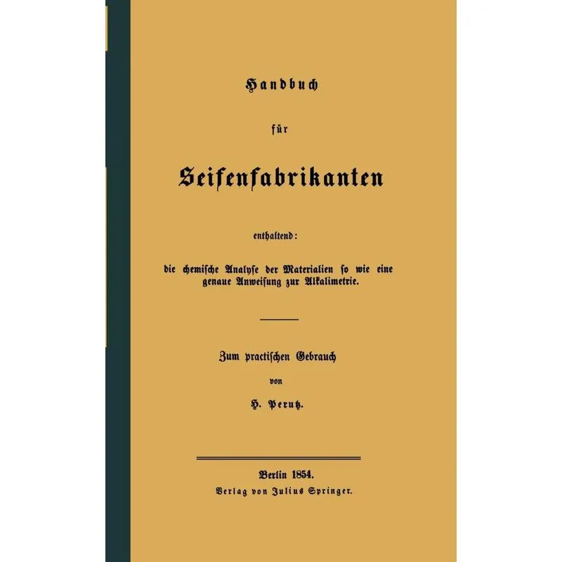 Handbuch für Seifenfabrikanten