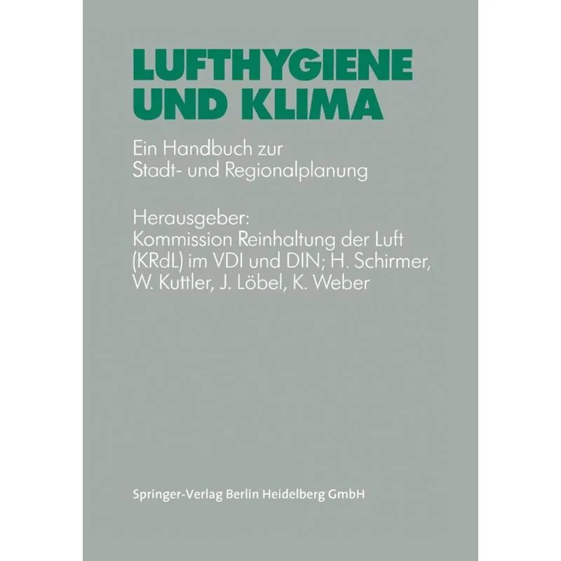 Lufthygiene und Klima