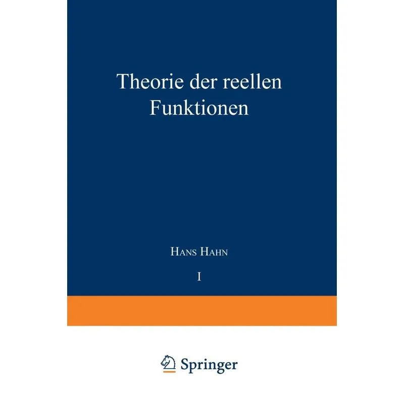 Theorie der reellen Funktionen