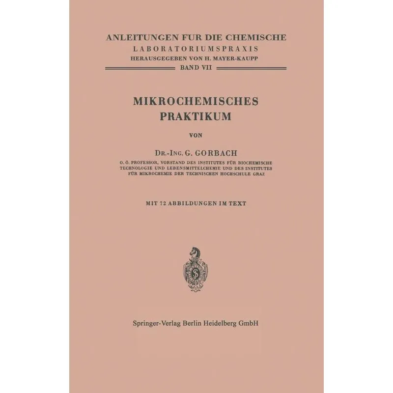 Mikrochemisches Praktikum