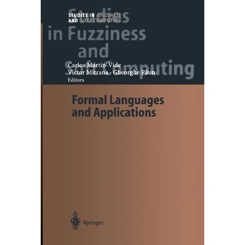 Formal Languages and Applications