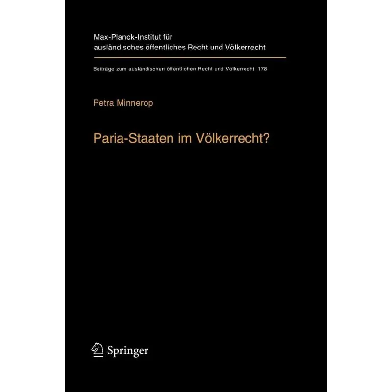 Paria-Staaten im Völkerrecht?