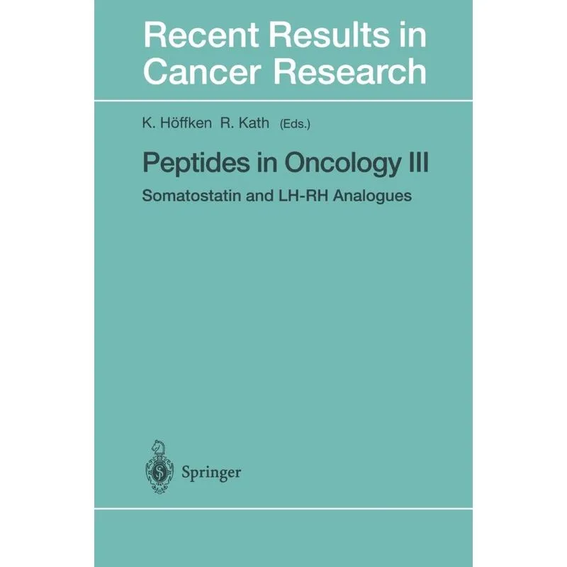 Peptides in Oncology III