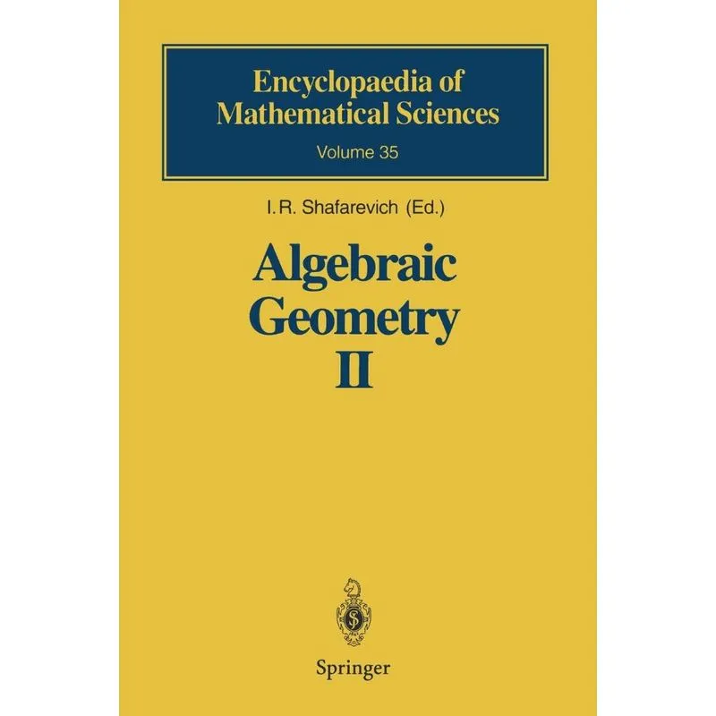 Algebraic Geometry II