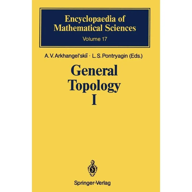 General Topology I