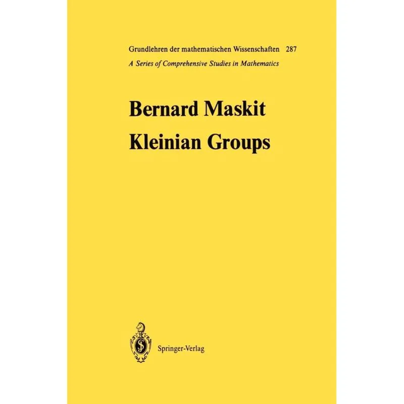 Kleinian Groups