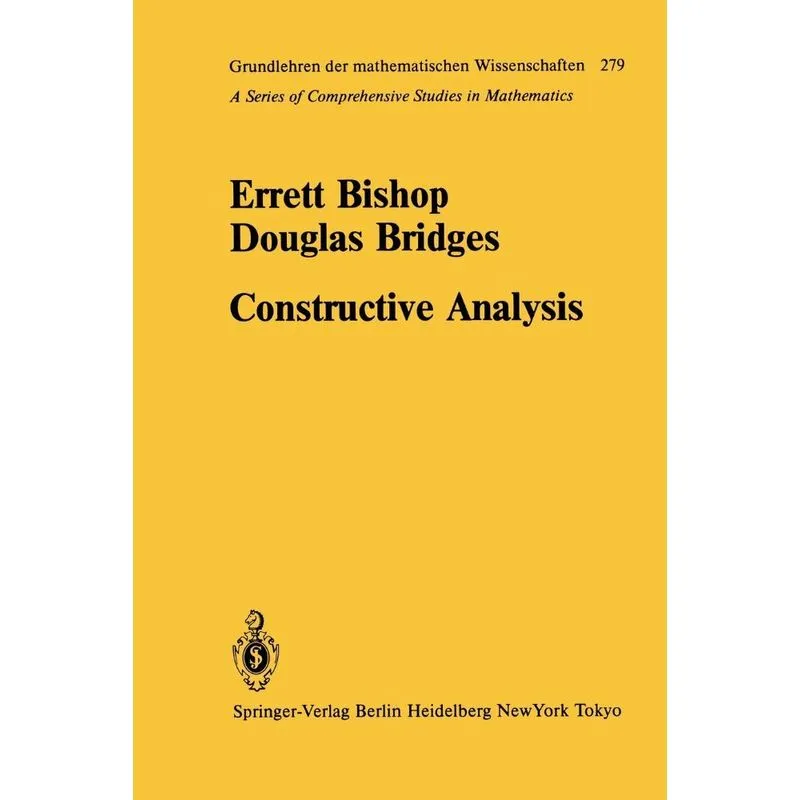 Constructive Analysis