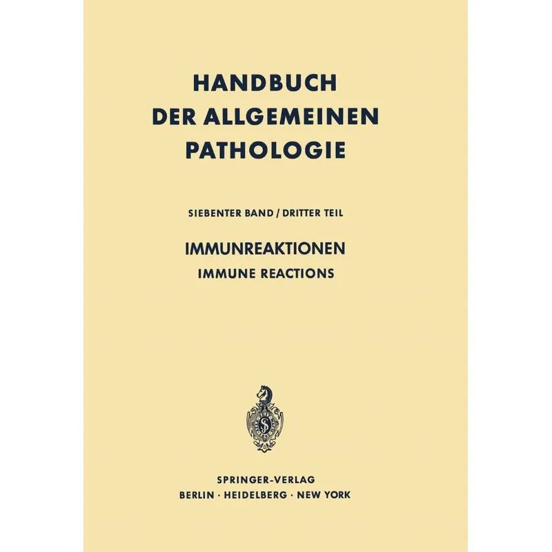 Immunreaktionen / Immune Reactions