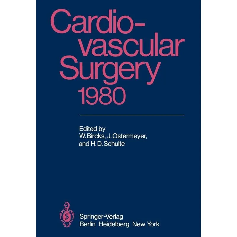 Cardiovascular Surgery 1980